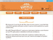 Tablet Screenshot of daugulis.lv